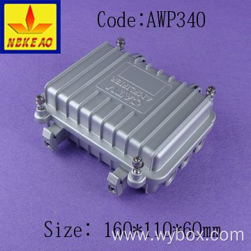 Aluminum waterproof electronic box custom aluminum enclosure electronic enclosure box aluminium enclosure junction box